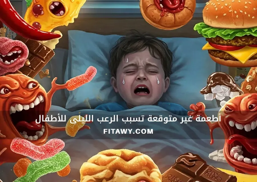 أطعمة غير متوقعة تسبب الرعب الليلى للأطفال
